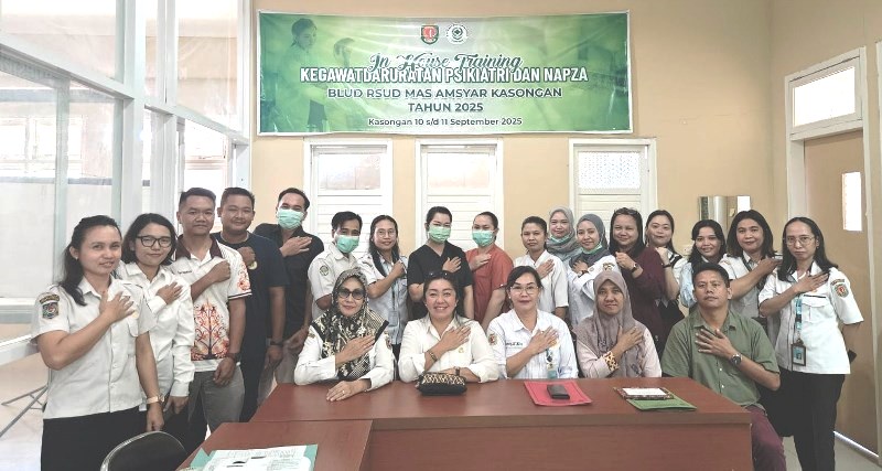 BLUD RSUD Mas Amsyar Kasongan Gelar IHT Kegawatdaruratan Psikiatri dan Napza