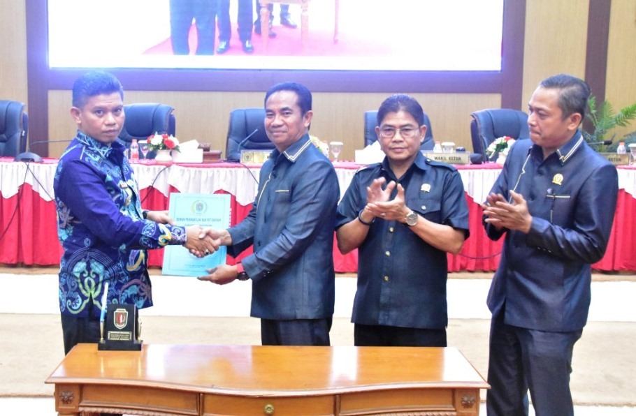 Wabup Katingan Hadiri Rapat Paripurna Ke-23 Masa Persidangan III Tahun Sidang 2025