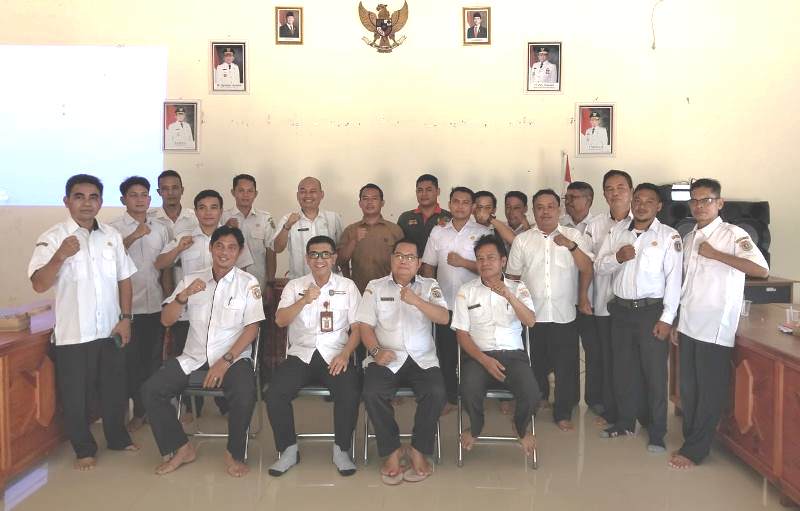 Pemkab Katingan Menggelar Sosialisasi Aplikasi SIM dan TLHP di Kecamatan Sanaman Mantikei