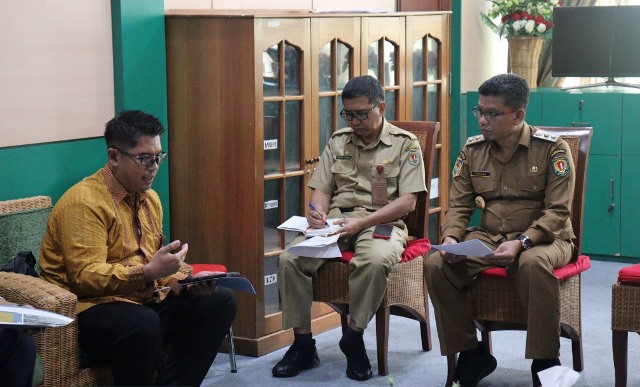 Wabup Katingan Gelar Entry Meeting Bersama BPK RI Perwakilan Kalteng