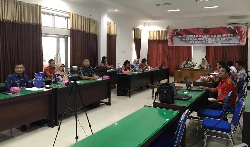 Pemkab Katingan Gelar Ekspose Antara Kajian Studi Klaster Industri Olahan Ikan dan Sektor Pendukung