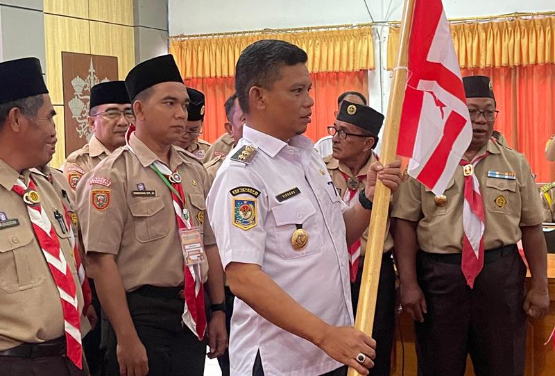 Ketua Kwarcab Gerakan Pramuka Katingan Terpilih Sampaikan Visi dan Misi