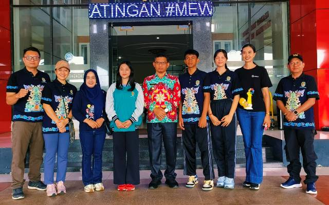 Atlet Taekwondo Katingan Wakili Kalteng Berlaga di POPNAS XVII Jakarta