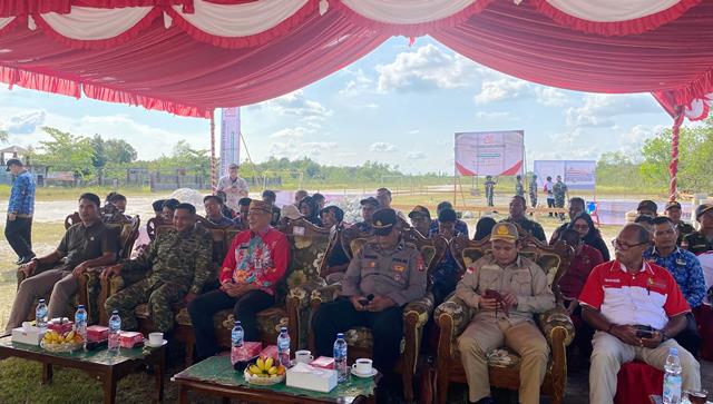 Pemkab Katingan Dukung Launching Pendirian Kantor Koperasi Desa Merah Putih