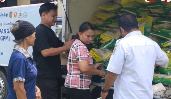 Gerakan Pangan Murah di Kecamatan Pulau Malan Disambut Antusias Masyarakat