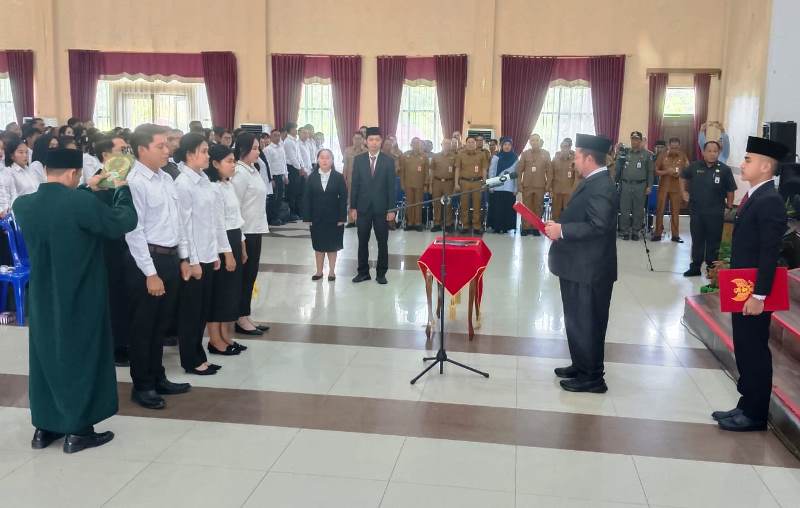 Pesan Bupati Katingan, PPPK Baru Harus Disiplin dan Cepat Beradaptasi