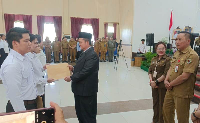1.181 PPPK Pemkab Katingan Tahap Kedua Terima SK Pengangkatan