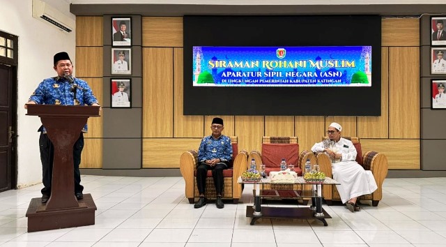 Pemkab Katingan Gelar Siraman Rohani Bagi ASN Muslim