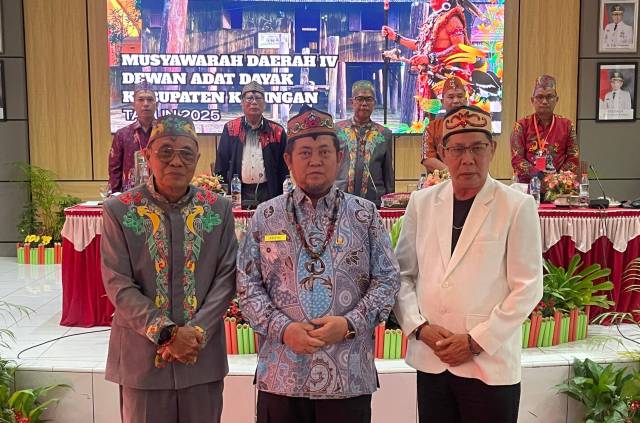 Bupati Saiful Terpilih Sebagai Ketua DAD Kabupaten Katingan Periode 2025–2030