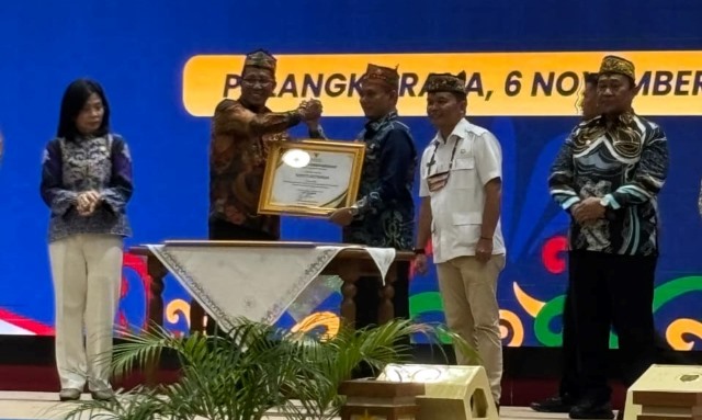 Wabup Katingan Hadiri Peresmian Pos Bantuan Hukum se-Kalimantan Tengah