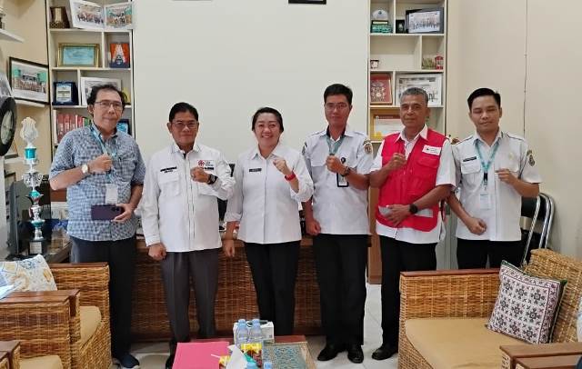 Perkuat Kepedulian Sosial, RSUD Mas Amsyar dan PMI Katingan Jalin Kerja Sama