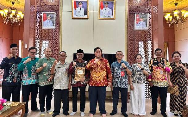 Bupati Katingan Pimpin Sertijab Sejumlah Pejabat Tinggi Pratama